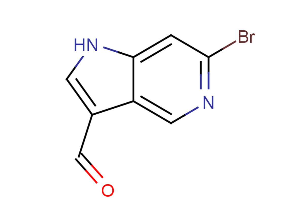 6-bromo-1H-pyrrolo[3,2-c]pyridine-3-carbaldehyde