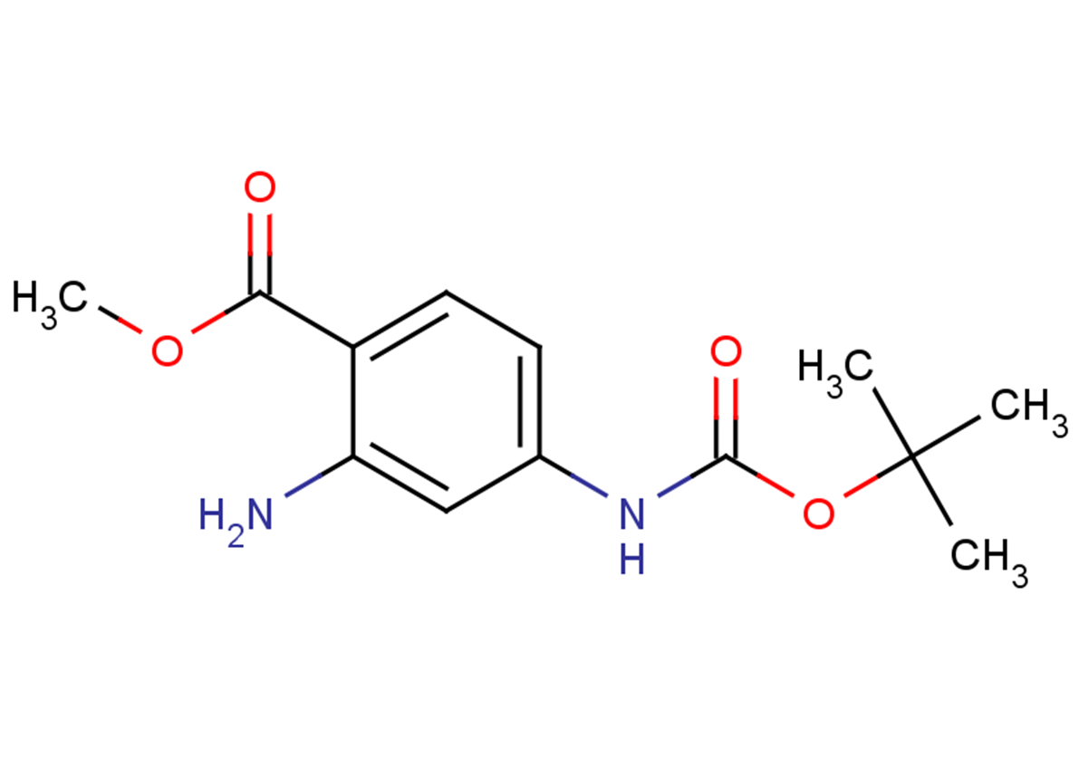 methyl 2-amino-4-{[(tert-butoxy)carbonyl]amino}benzoate