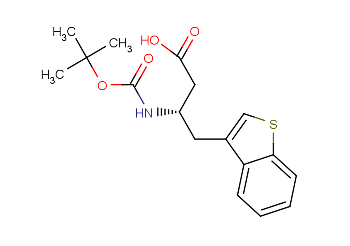 (3S)-4-(1-benzothiophen-3-yl)-3-{[(tert-butoxy)carbonyl]amino}butanoic acid