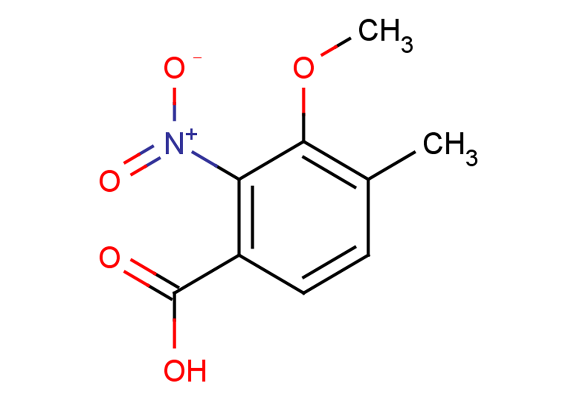3-methoxy-4-methyl-2-nitrobenzoic acid