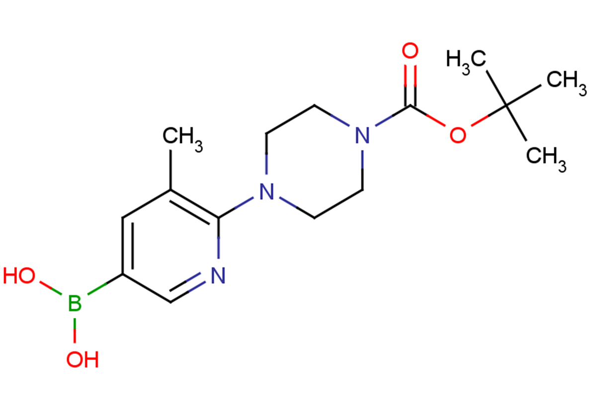 tert-butyl 4-[5-(dihydroxyboranyl)-3-methylpyridin-2-yl]piperazine-1-carboxylate
