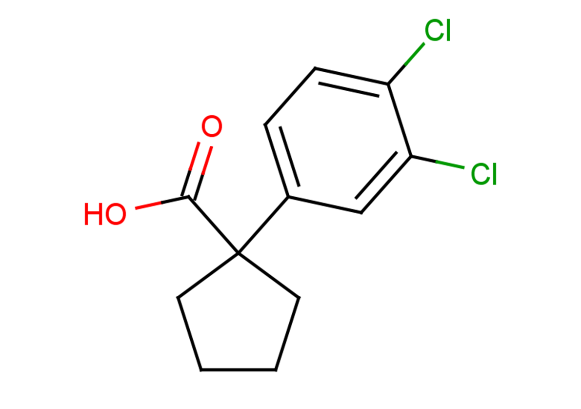 1-(3,4-dichlorophenyl)cyclopentane-1-carboxylic acid