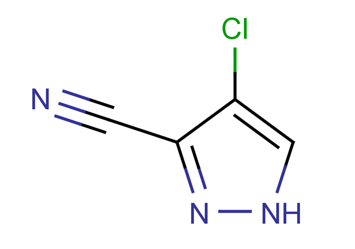 4-chloro-1H-pyrazole-3-carbonitrile