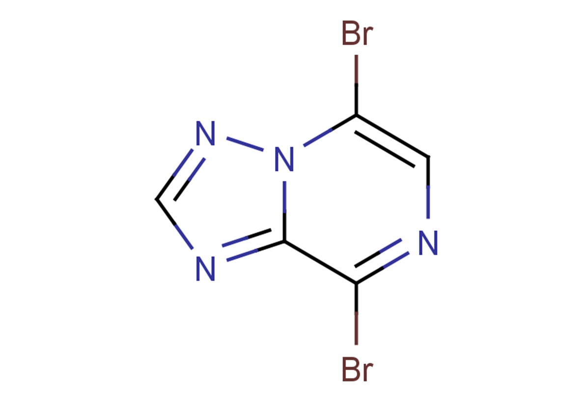 4,7-dibromo-[1,2,4]triazolo[1,5-a]pyrazine