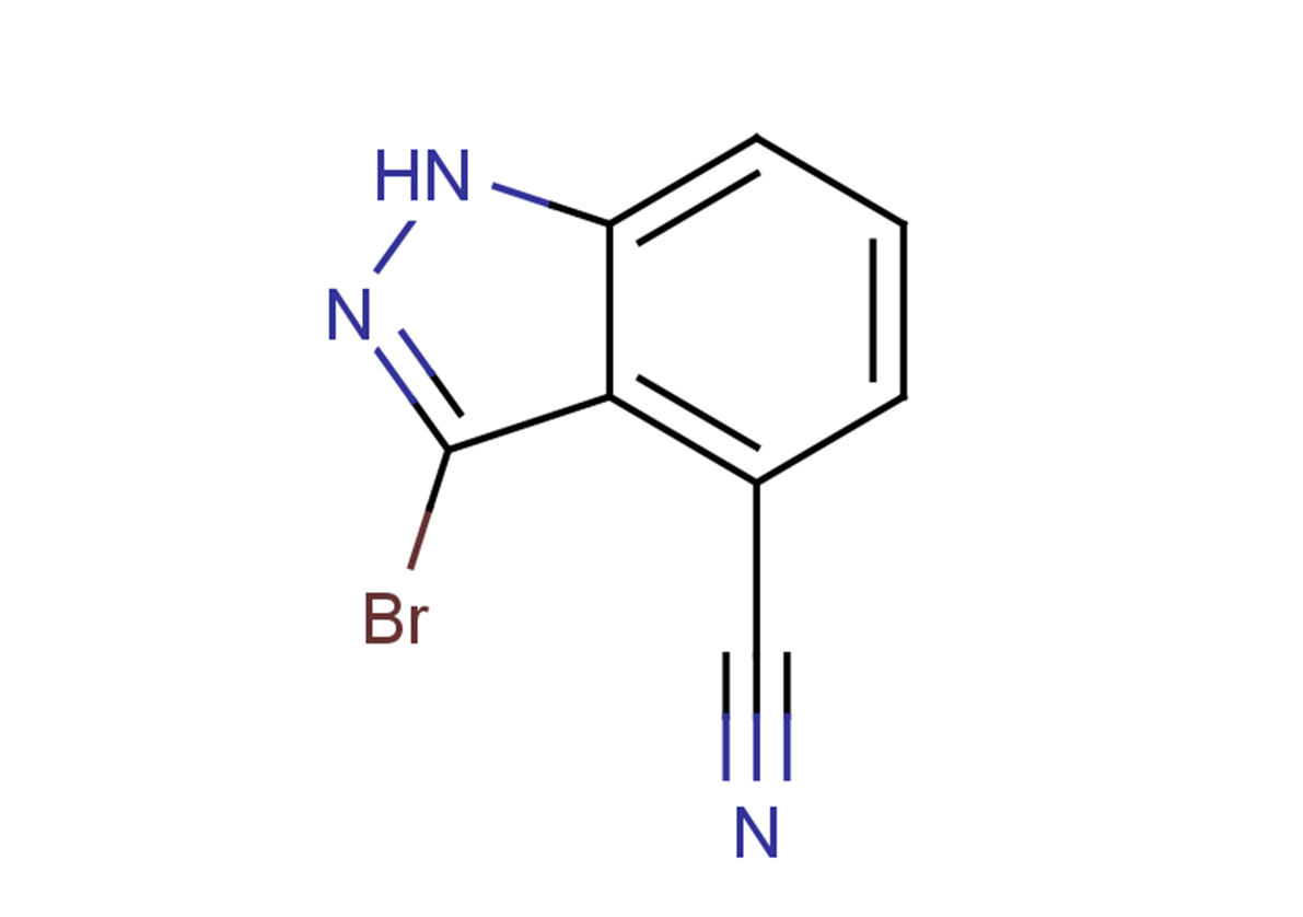 3-bromo-1H-indazole-4-carbonitrile