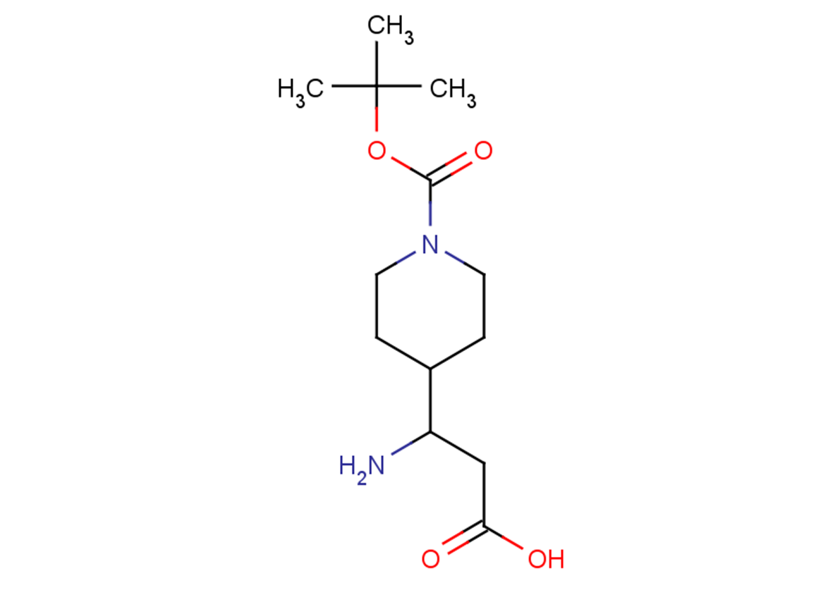 3-amino-3-{1-[(tert-butoxy)carbonyl]piperidin-4-yl}propanoic acid