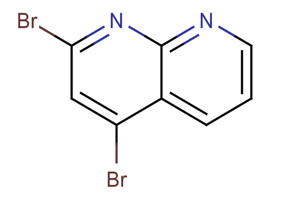 2,4-dibromo-1,8-naphthyridine