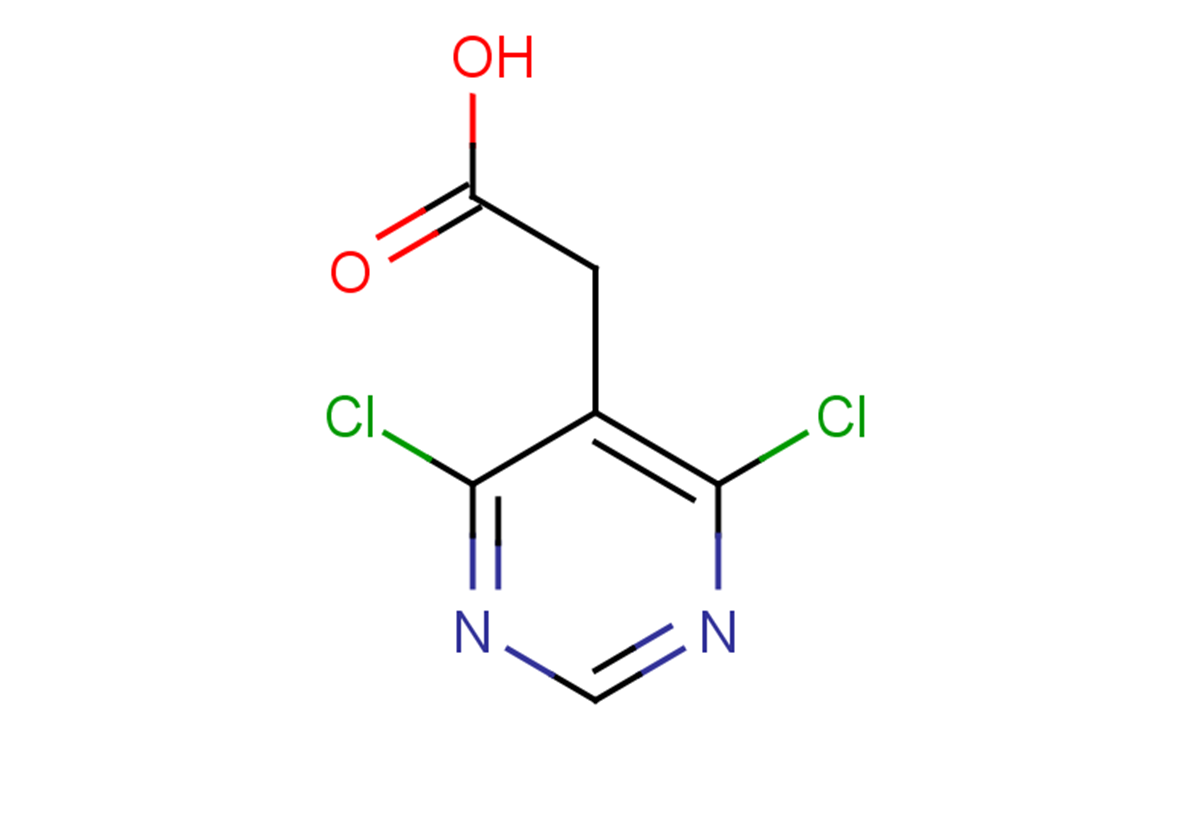 2-(4,6-dichloropyrimidin-5-yl)acetic acid