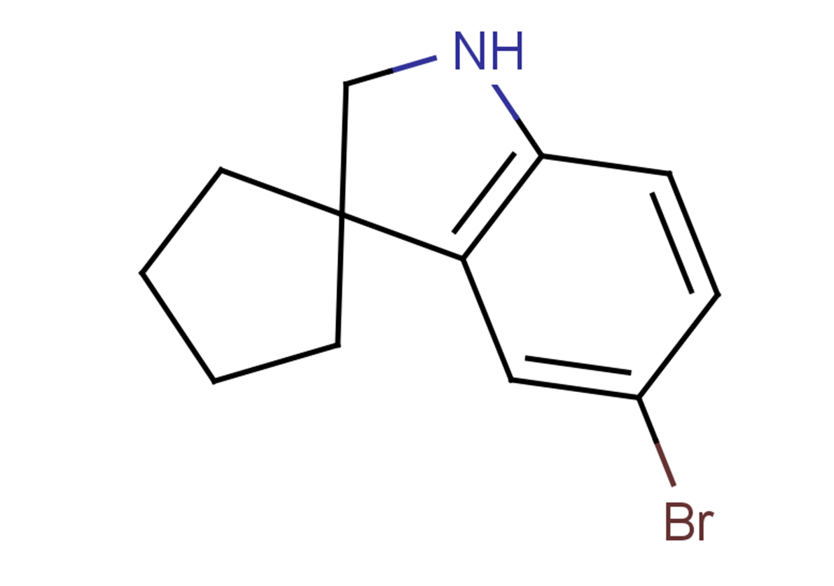 5'-bromo-1',2'-dihydrospiro[cyclopentane-1,3'-indole]