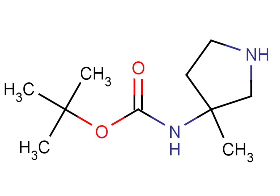 tert-butyl N-(3-methylpyrrolidin-3-yl)carbamate