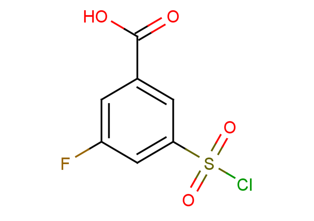 3-(chlorosulfonyl)-5-fluorobenzoic acid