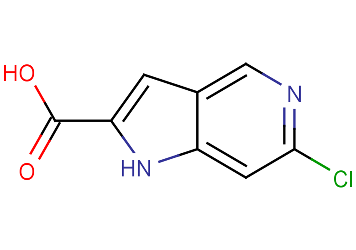 6-chloro-1H-pyrrolo[3,2-c]pyridine-2-carboxylic acid