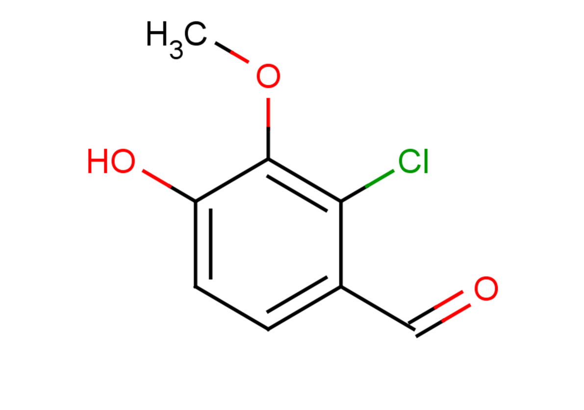 2-chloro-4-hydroxy-3-methoxybenzaldehyde