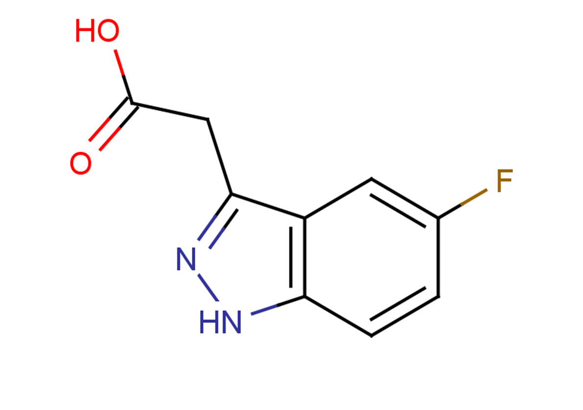 2-(5-fluoro-1H-indazol-3-yl)acetic acid