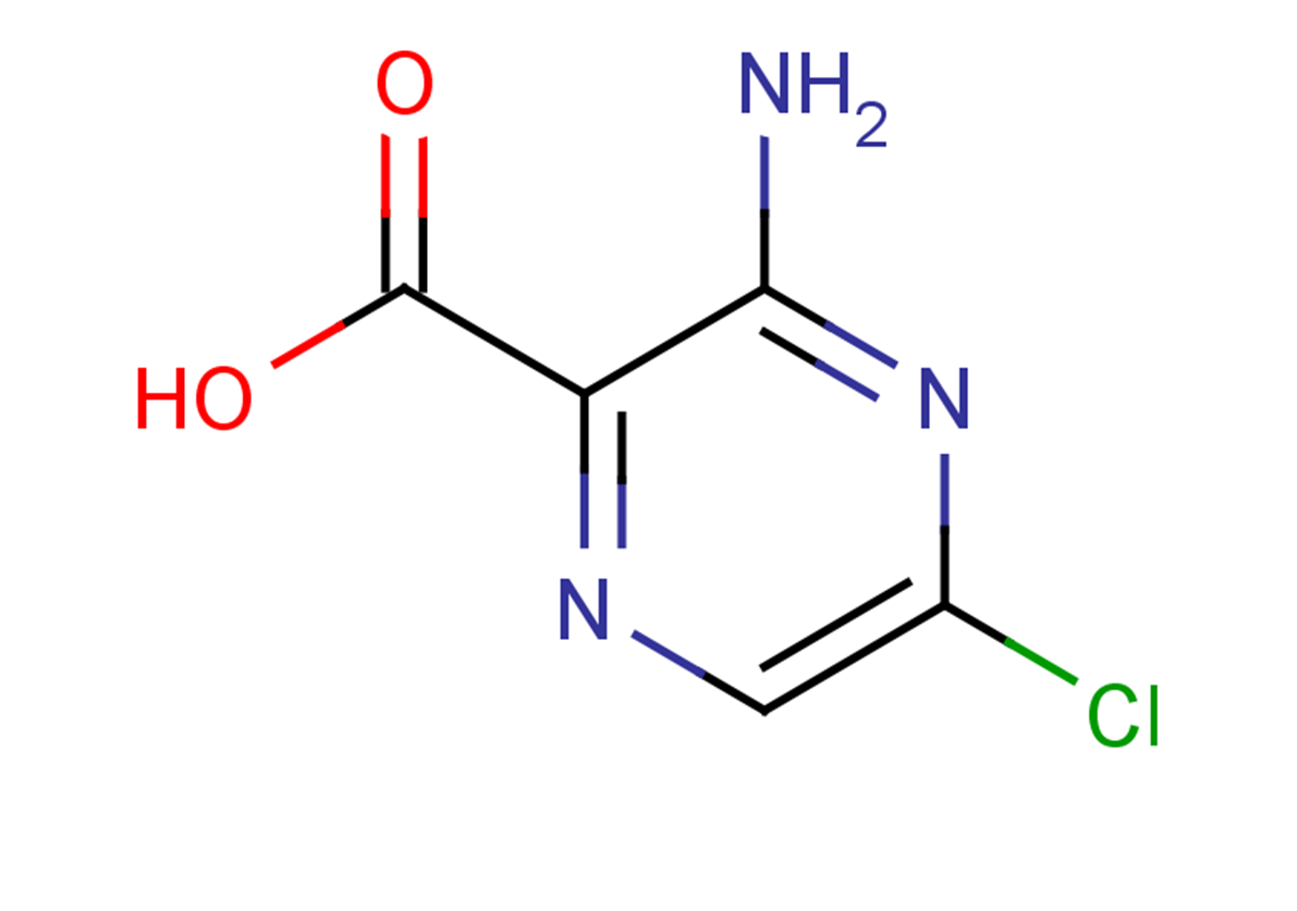 3-amino-5-chloropyrazine-2-carboxylic acid