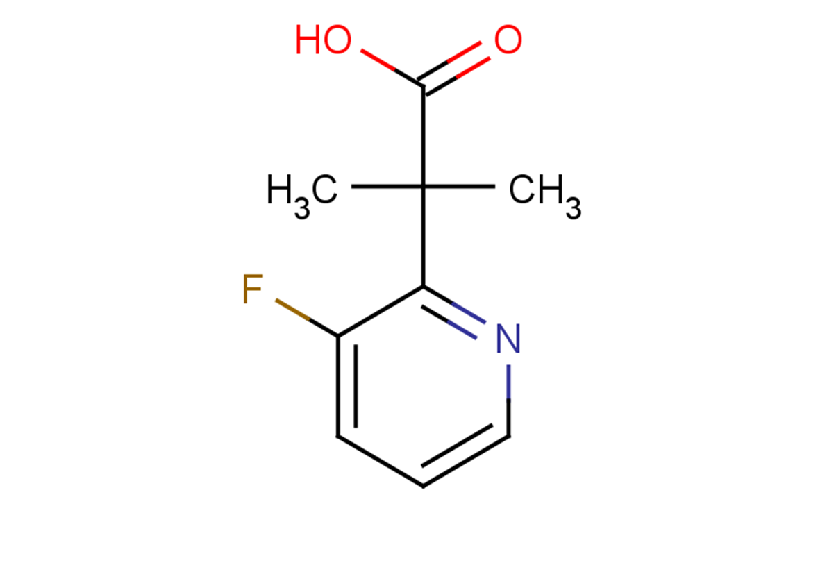 2-(3-fluoropyridin-2-yl)-2-methylpropanoic acid