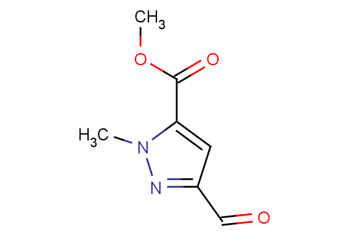 methyl 3-formyl-1-methyl-1H-pyrazole-5-carboxylate