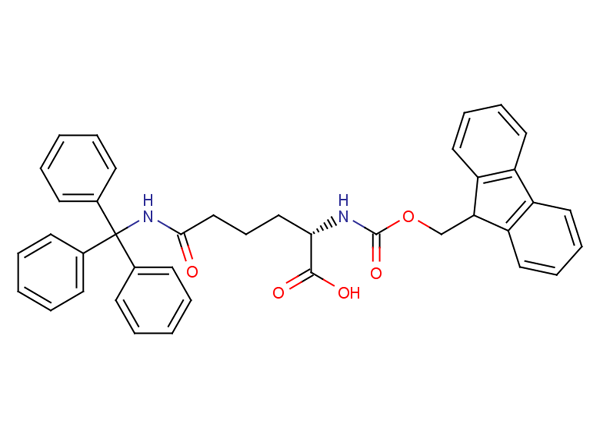 (2S)-2-{[(9H-fluoren-9-ylmethoxy)carbonyl]amino}-5-[(triphenylmethyl)carbamoyl]pentanoic acid