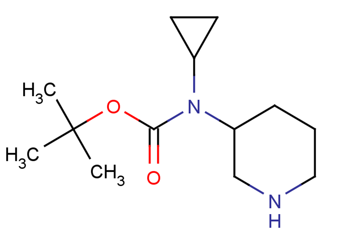 tert-butyl N-cyclopropyl-N-(piperidin-3-yl)carbamate