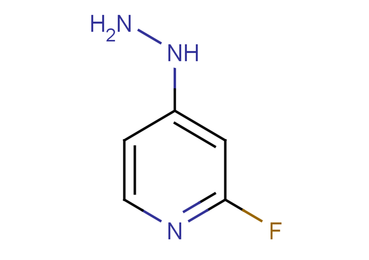 2-fluoro-4-hydrazinylpyridine