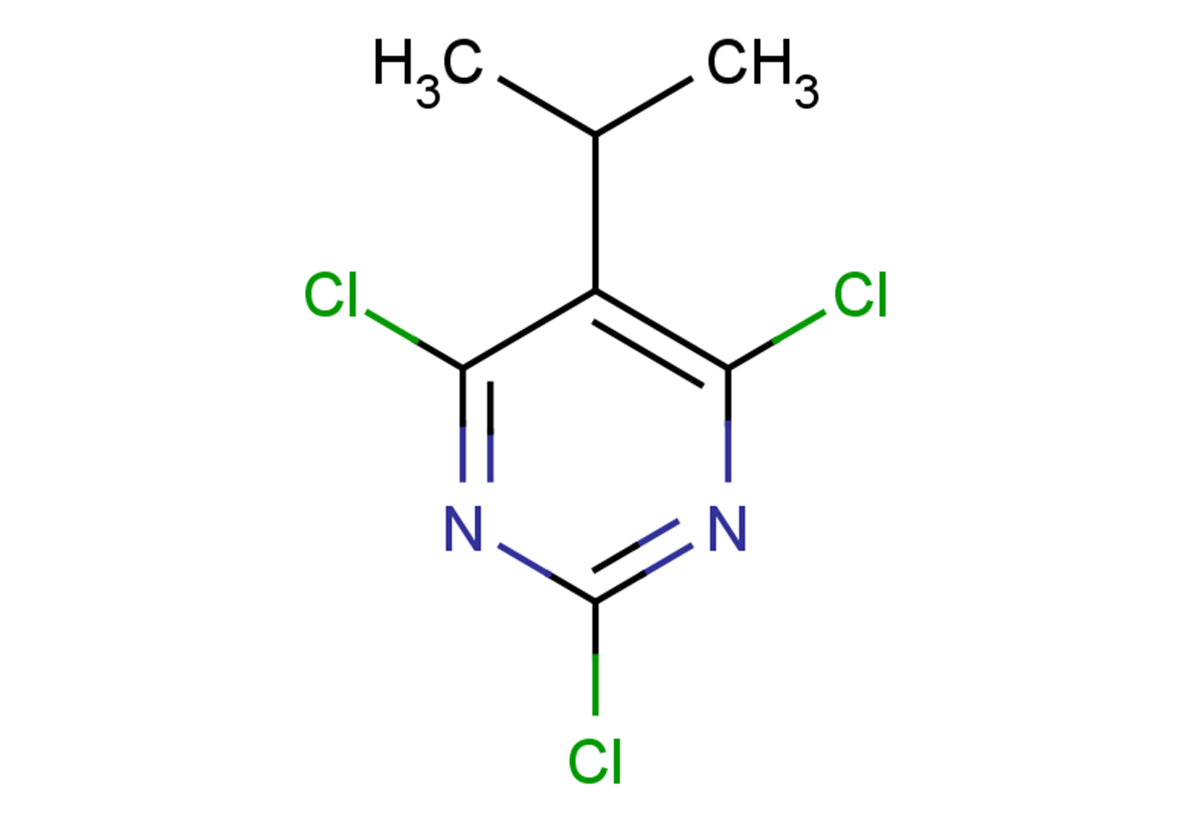 2,4,6-trichloro-5-(propan-2-yl)pyrimidine