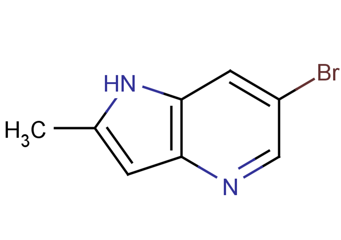 6-bromo-2-methyl-1H-pyrrolo[3,2-b]pyridine