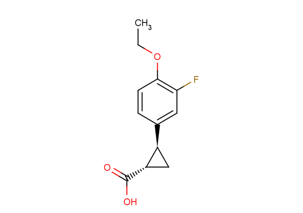 (1S,2S)-2-(4-ethoxy-3-fluorophenyl)cyclopropane-1-carboxylic acid