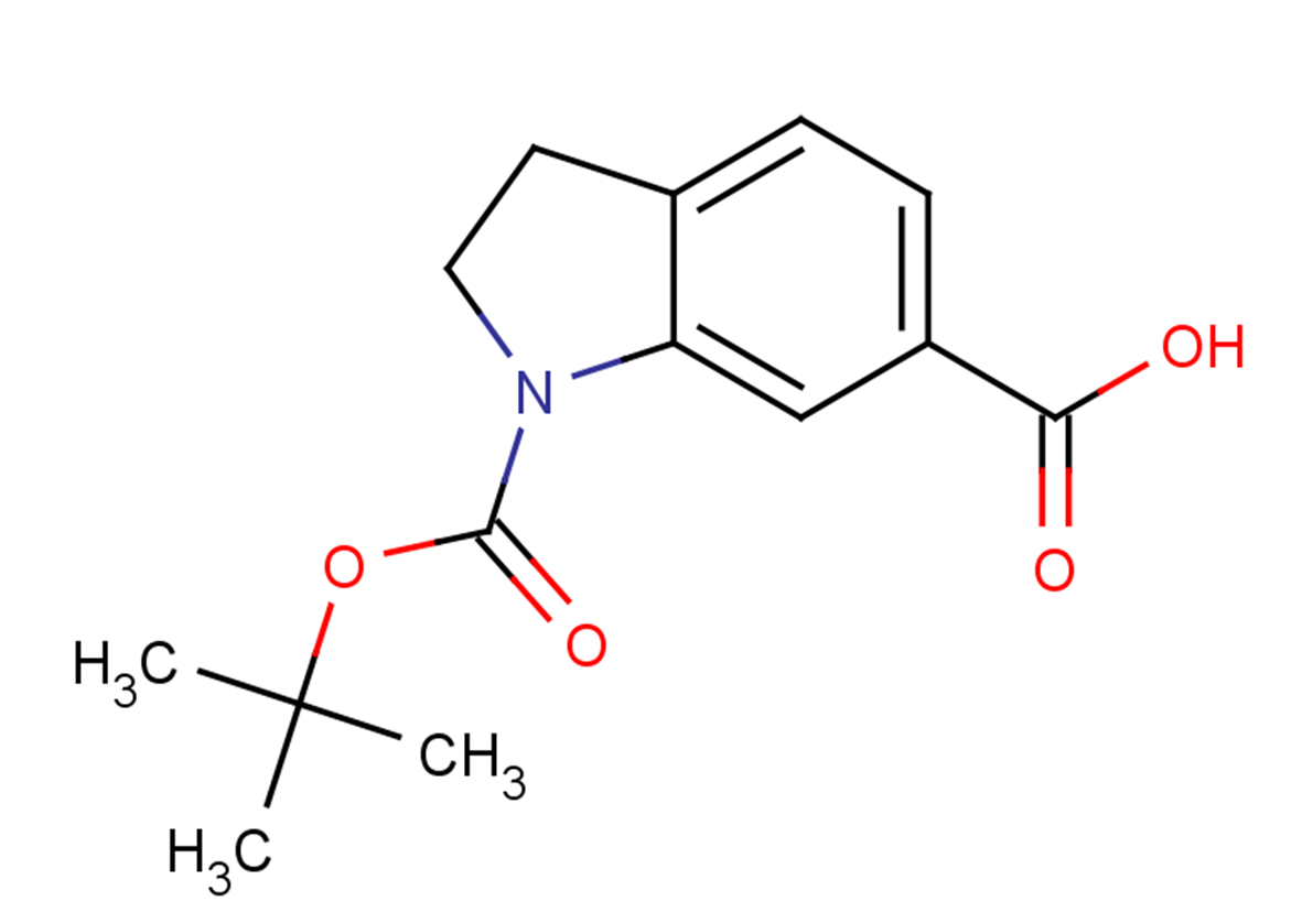 1-[(tert-butoxy)carbonyl]-2,3-dihydro-1H-indole-6-carboxylic acid