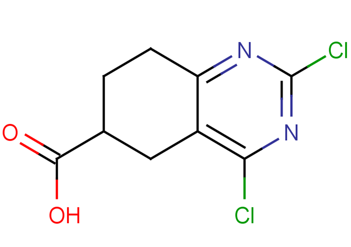 2,4-dichloro-5,6,7,8-tetrahydroquinazoline-6-carboxylic acid
