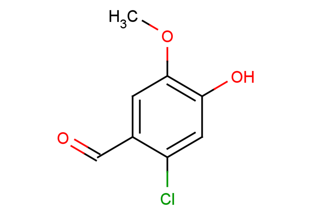 2-chloro-4-hydroxy-5-methoxybenzaldehyde