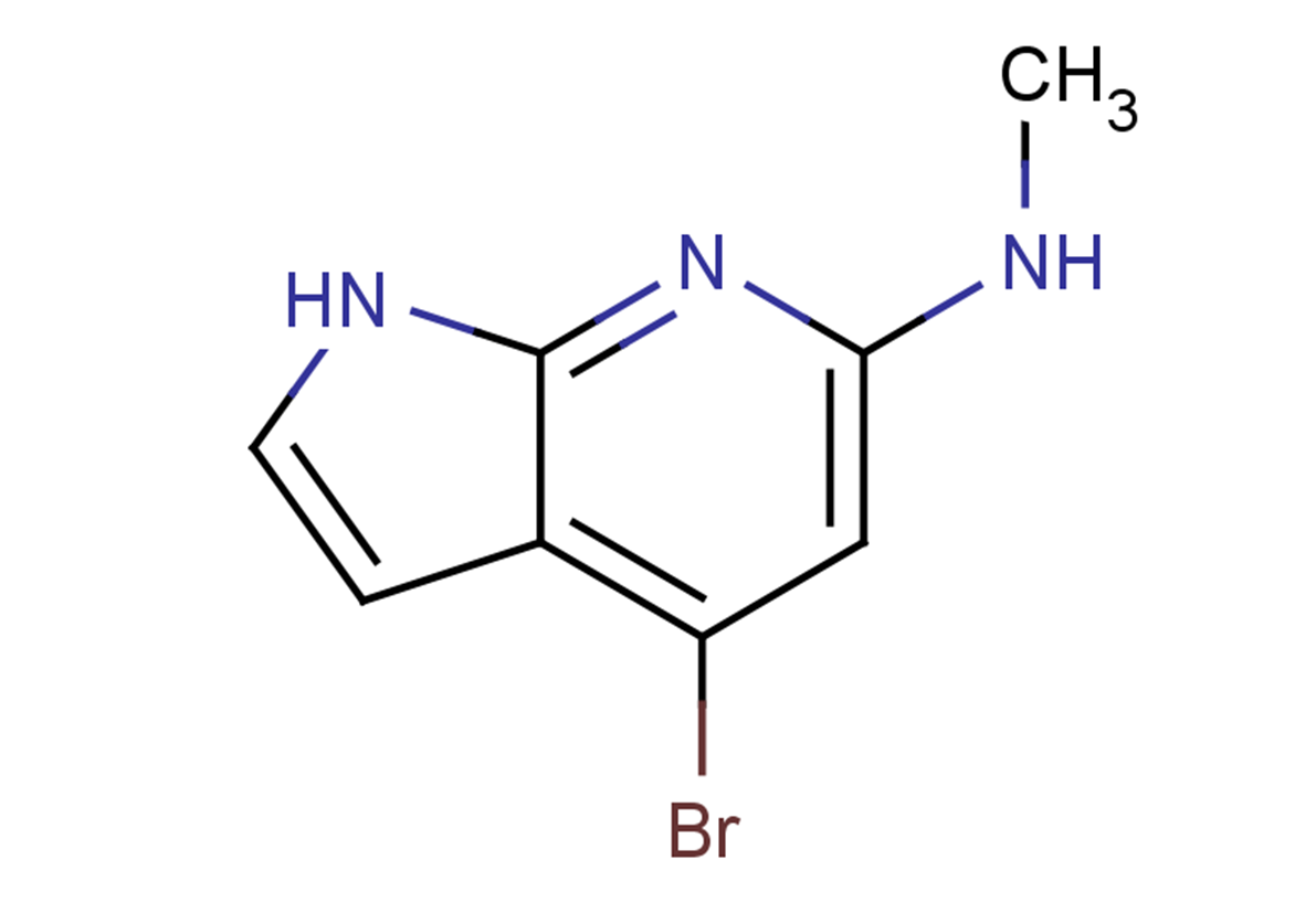 4-bromo-N-methyl-1H-pyrrolo[2,3-b]pyridin-6-amine
