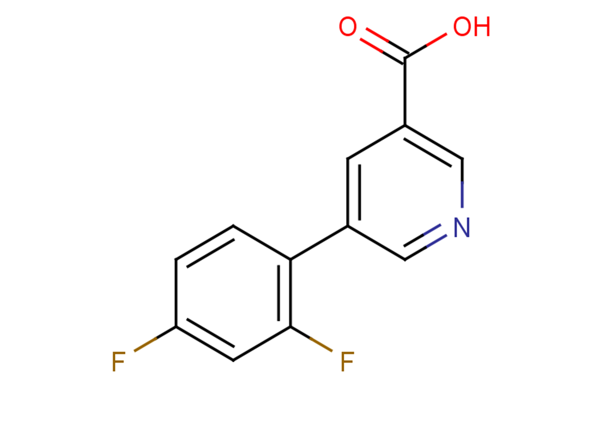 5-(2,4-difluorophenyl)pyridine-3-carboxylic acid
