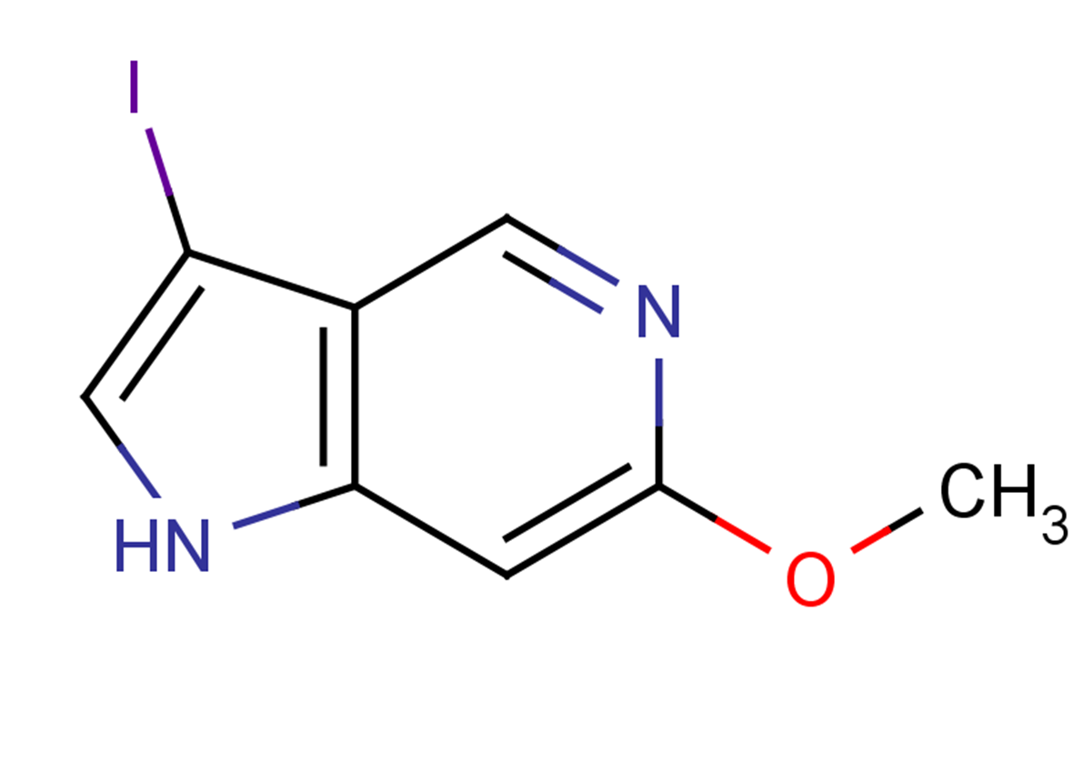3-iodo-6-methoxy-1H-pyrrolo[3,2-c]pyridine