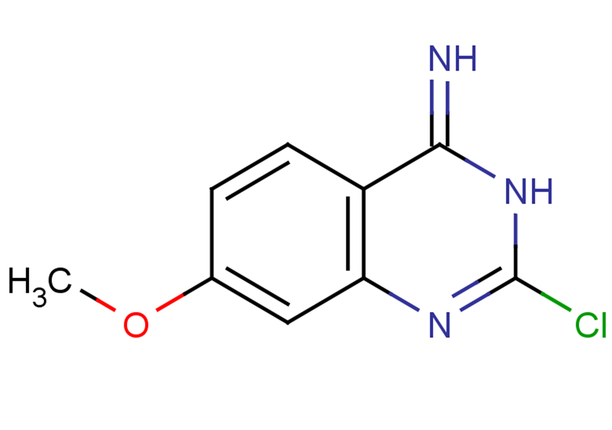 2-chloro-7-methoxy-3,4-dihydroquinazolin-4-imine