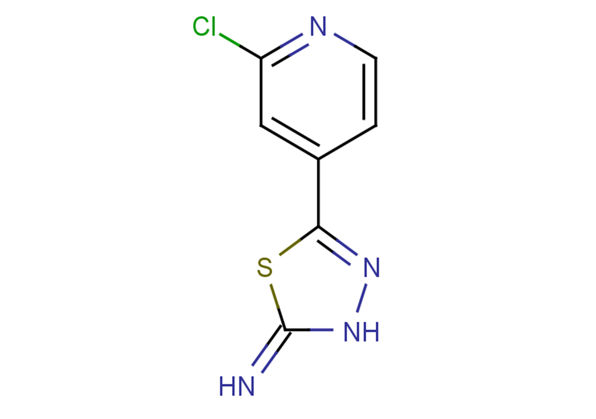 5-(2-chloropyridin-4-yl)-2,3-dihydro-1,3,4-thiadiazol-2-imine