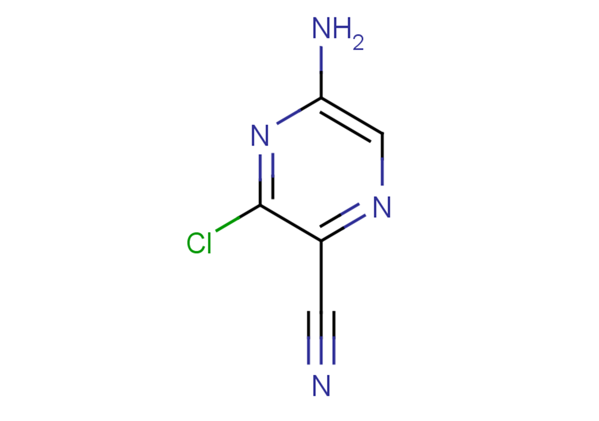 5-amino-3-chloropyrazine-2-carbonitrile