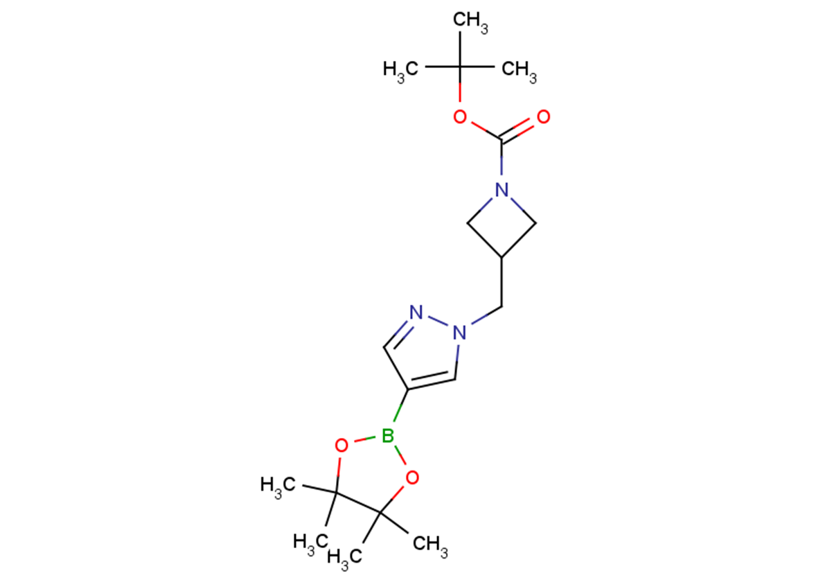 tert-butyl 3-{[4-(4,4,5,5-tetramethyl-1,3,2-dioxaborolan-2-yl)-1H-pyrazol-1-yl]methyl}azetidine-1-carboxylate