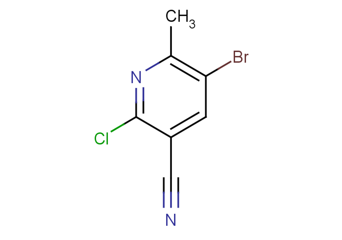 5-bromo-2-chloro-6-methylpyridine-3-carbonitrile