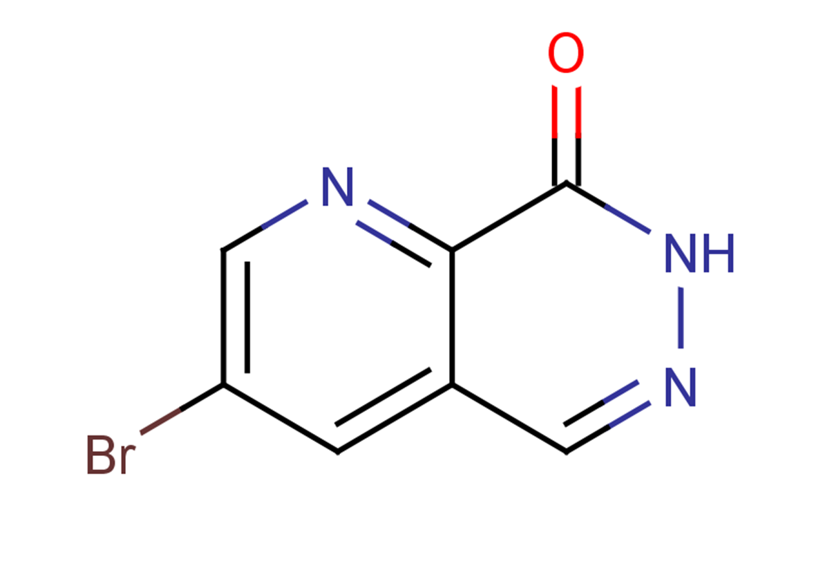 3-bromo-7H,8H-pyrido[2,3-d]pyridazin-8-one