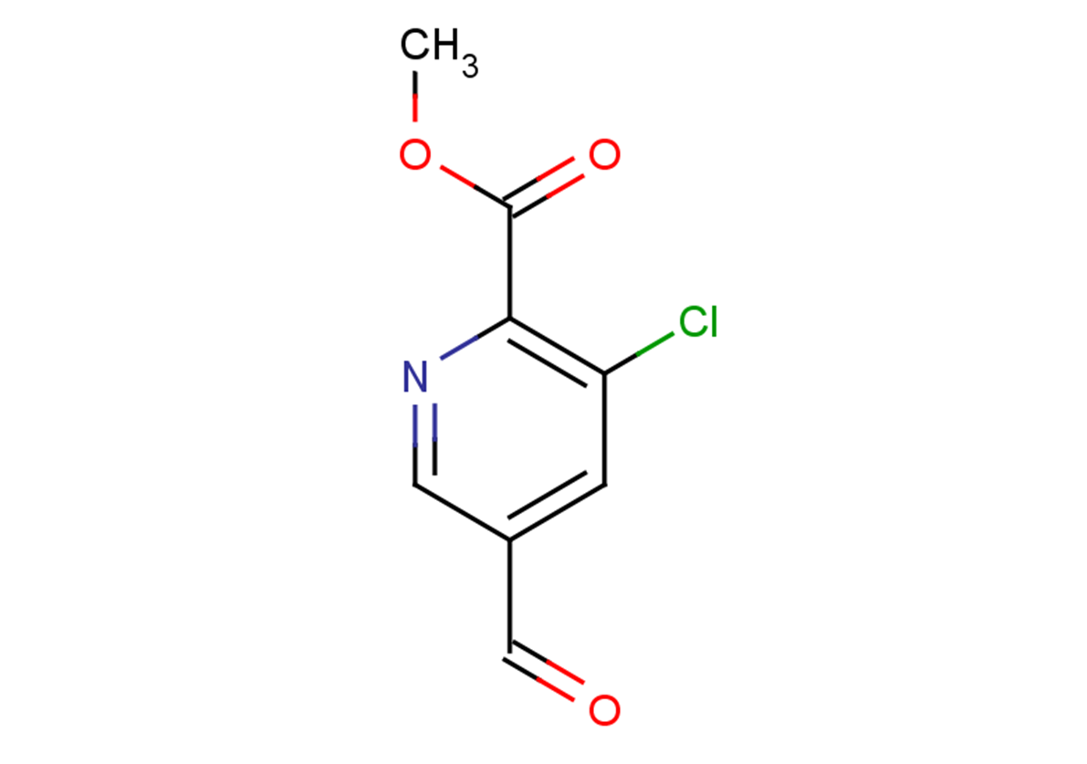 methyl 3-chloro-5-formylpyridine-2-carboxylate
