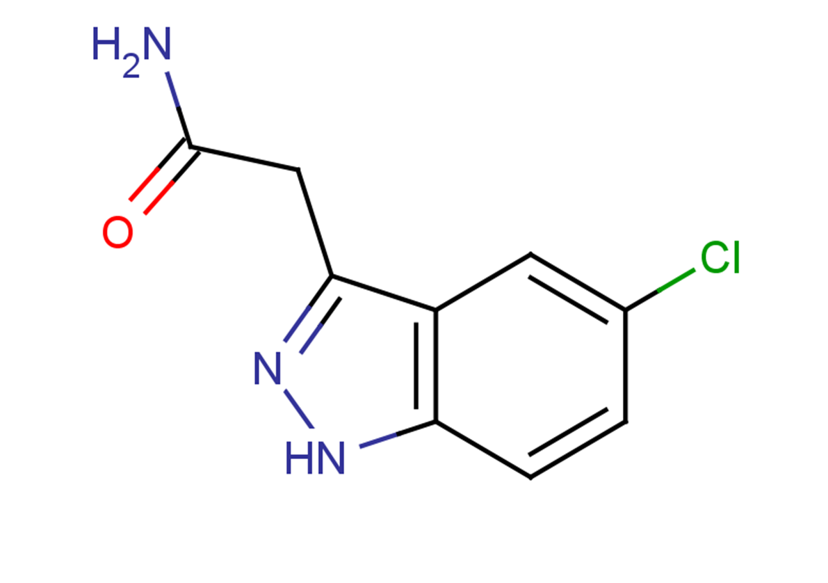 2-(5-chloro-1H-indazol-3-yl)acetamide