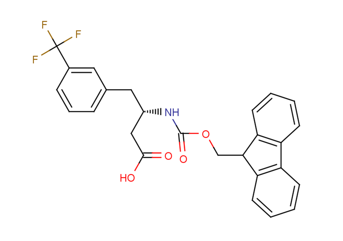 (3S)-3-{[(9H-fluoren-9-ylmethoxy)carbonyl]amino}-4-[3-(trifluoromethyl)phenyl]butanoic acid