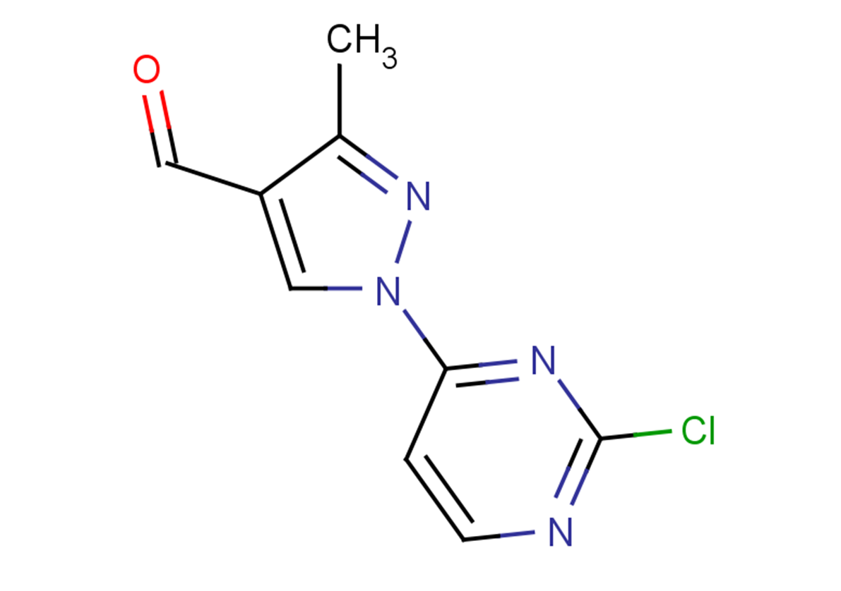1-(2-chloropyrimidin-4-yl)-3-methyl-1H-pyrazole-4-carbaldehyde