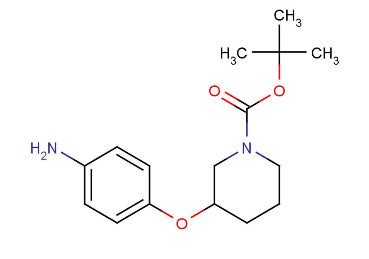 tert-butyl 3-(4-aminophenoxy)piperidine-1-carboxylate