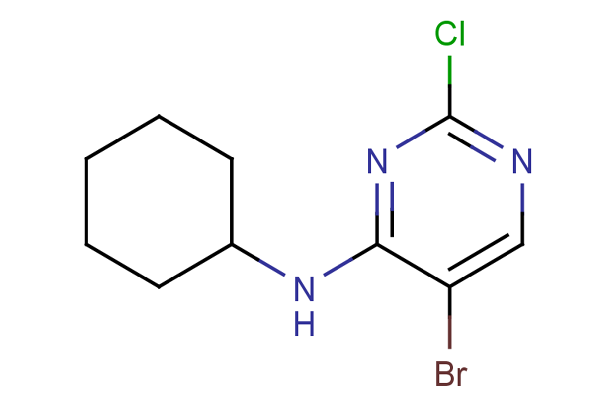 5-bromo-2-chloro-N-cyclohexylpyrimidin-4-amine