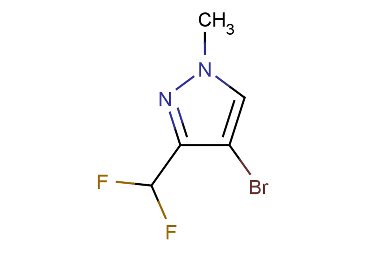 4-bromo-3-(difluoromethyl)-1-methyl-1H-pyrazole