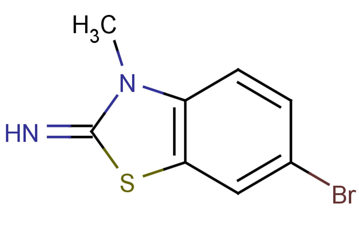 6-bromo-3-methyl-2,3-dihydro-1,3-benzothiazol-2-imine