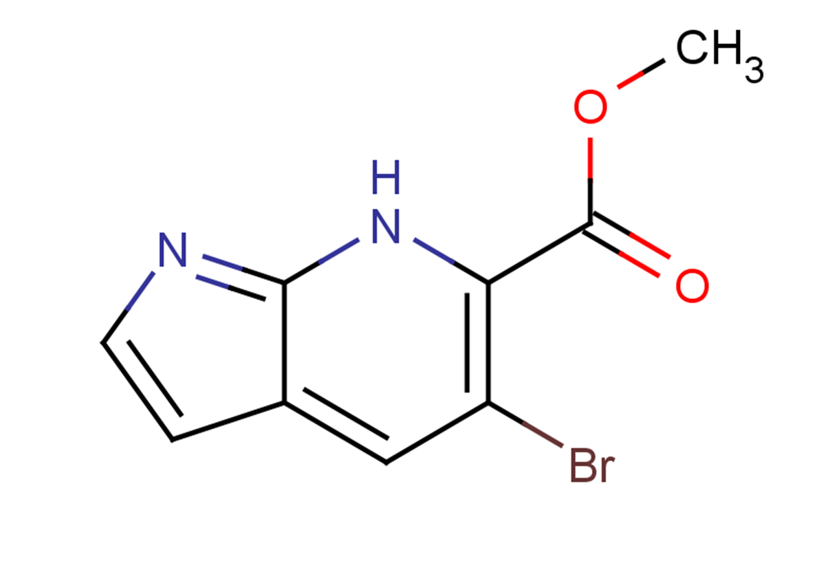 methyl 3-bromo-1H-pyrrolo[2,3-b]pyridine-2-carboxylate
