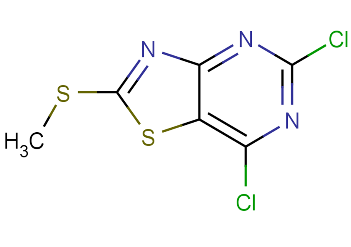 5,7-dichloro-2-(methylsulfanyl)-[1,3]thiazolo[4,5-d]pyrimidine