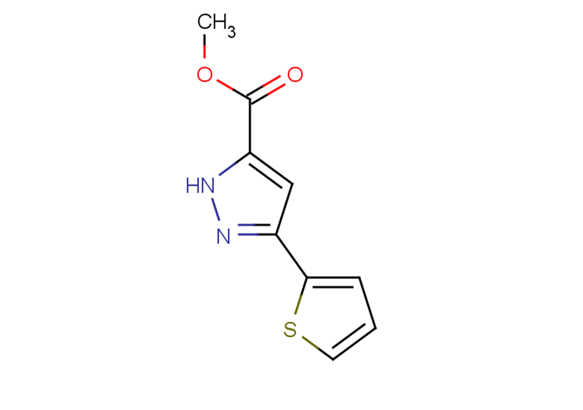 methyl 3-(thiophen-2-yl)-1H-pyrazole-5-carboxylate